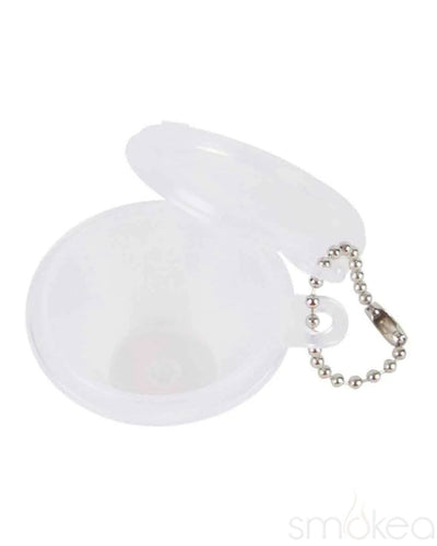 RYOT Small Keeper Keychain Storage Container Clear