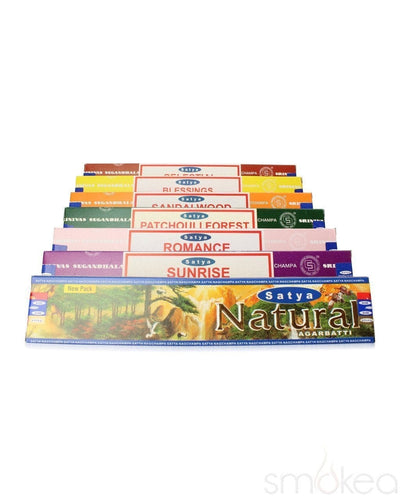 Satya Nag Champa Incense Sticks (15g) - SMOKEA®