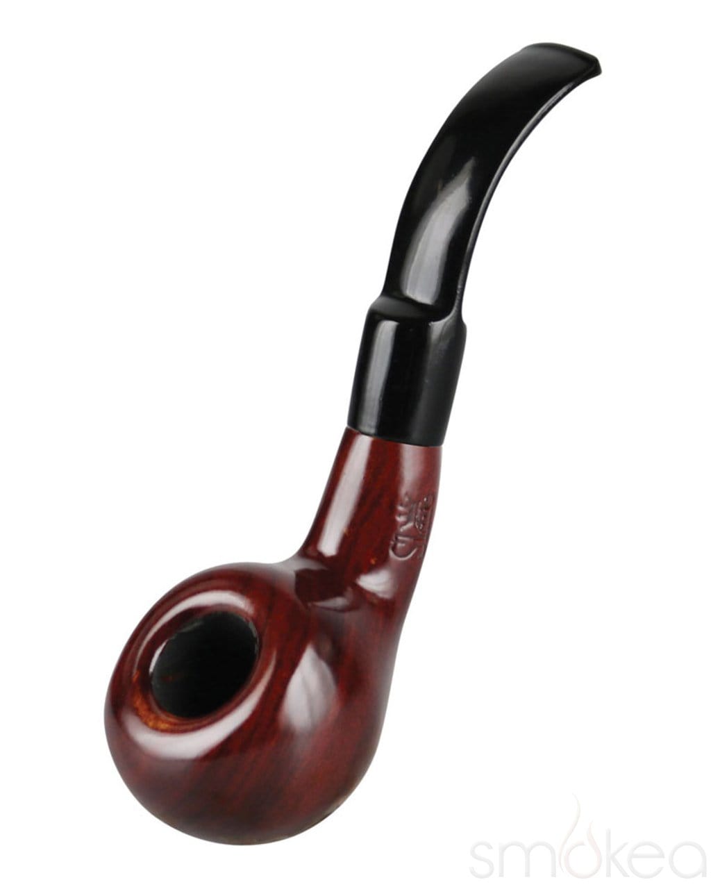 Shire Pipes Bent Tomato Cherry Wood Pipe