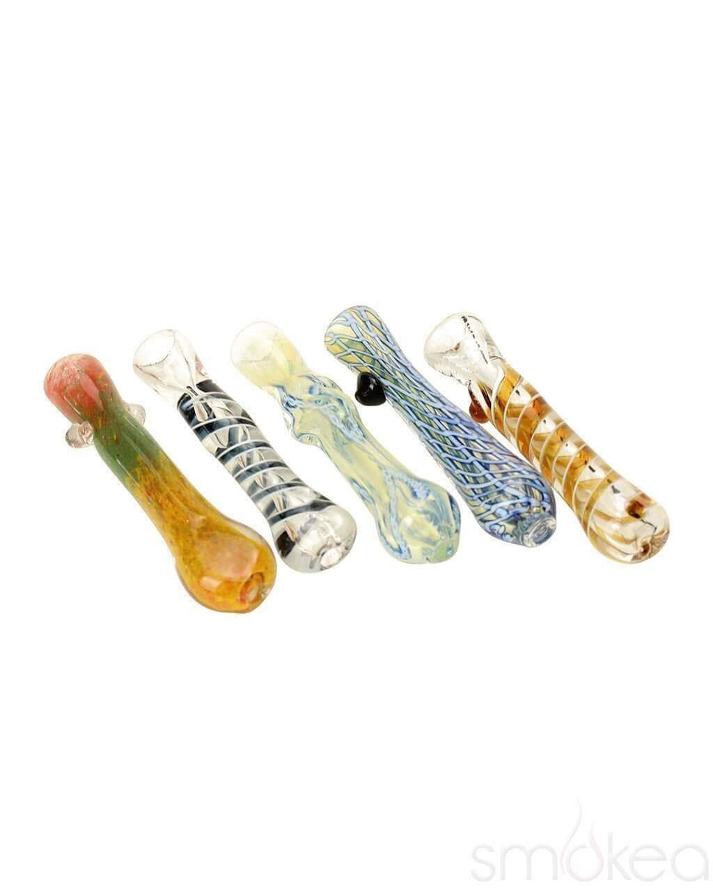 SMOKEA $10 Glass Chillum Pipe