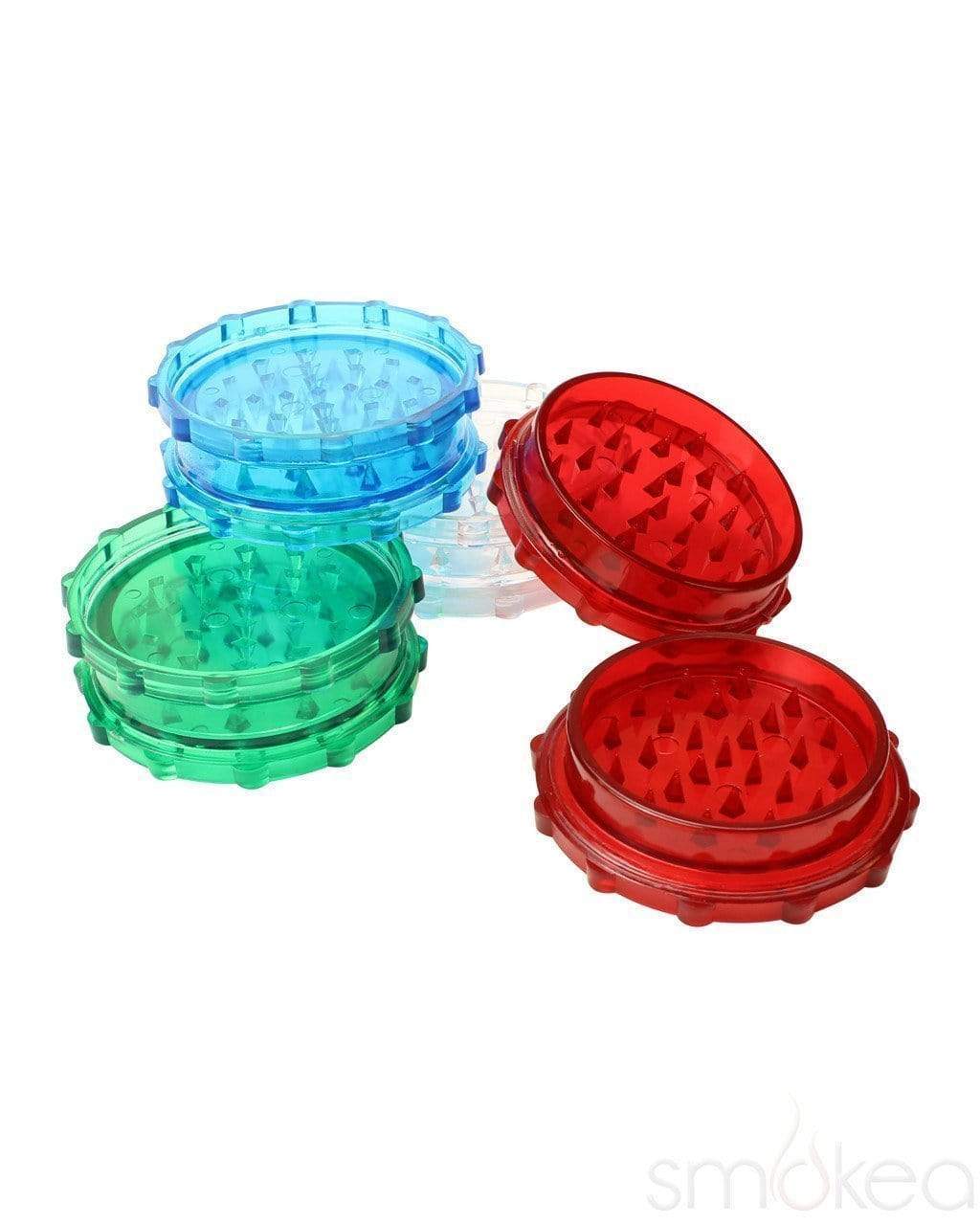 SMOKEA 2 Piece Plastic Grinder