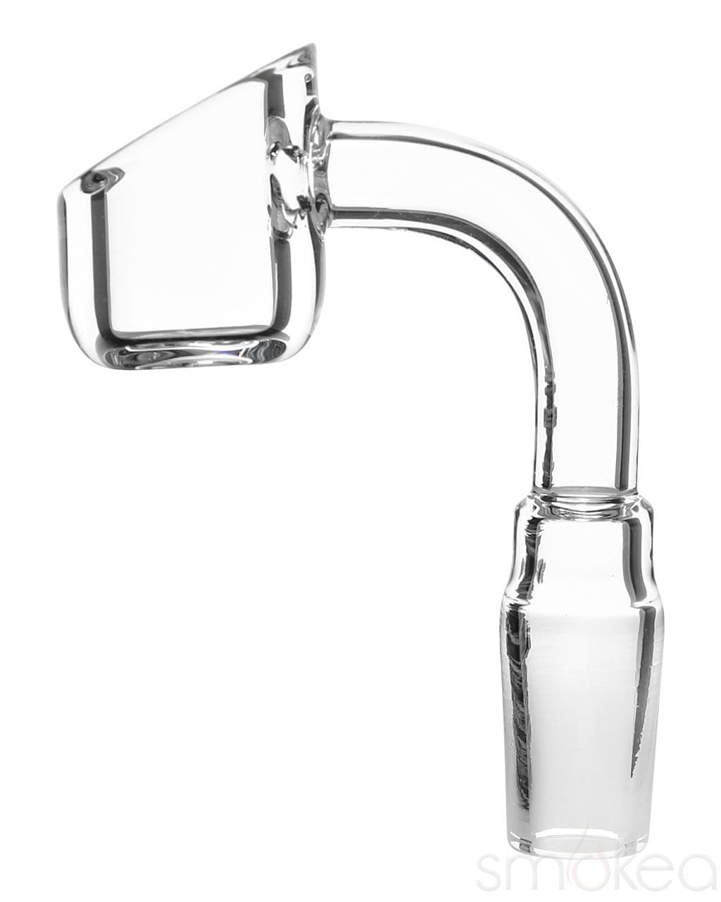 SMOKEA 4mm Quartz Banger w/ Finished Joint 14mm / Male / 90 Degree