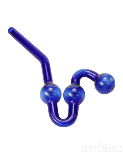 SMOKEA 7" Colored Water Dog Oil Burner Blue