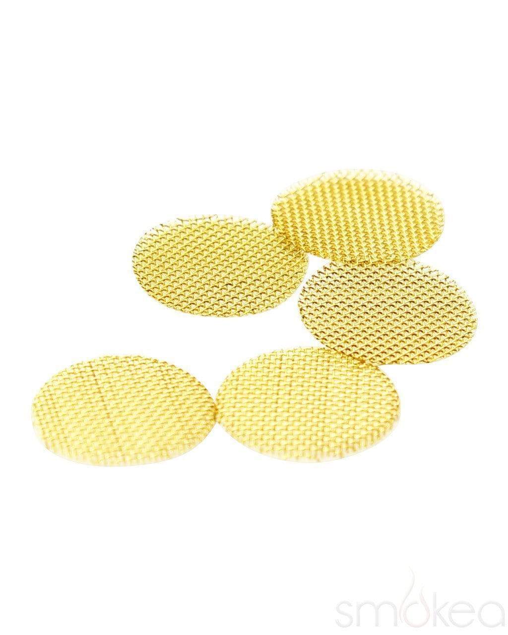 SMOKEA Brass Pipe Screens (5-Pack)