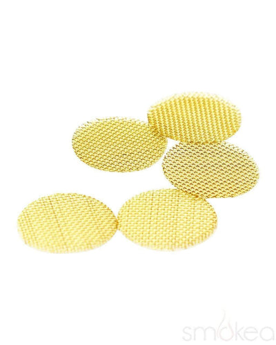 SMOKEA Brass Pipe Screens (5-Pack)