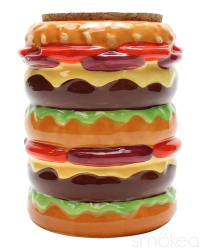 SMOKEA Cheeseburger Stash Jar