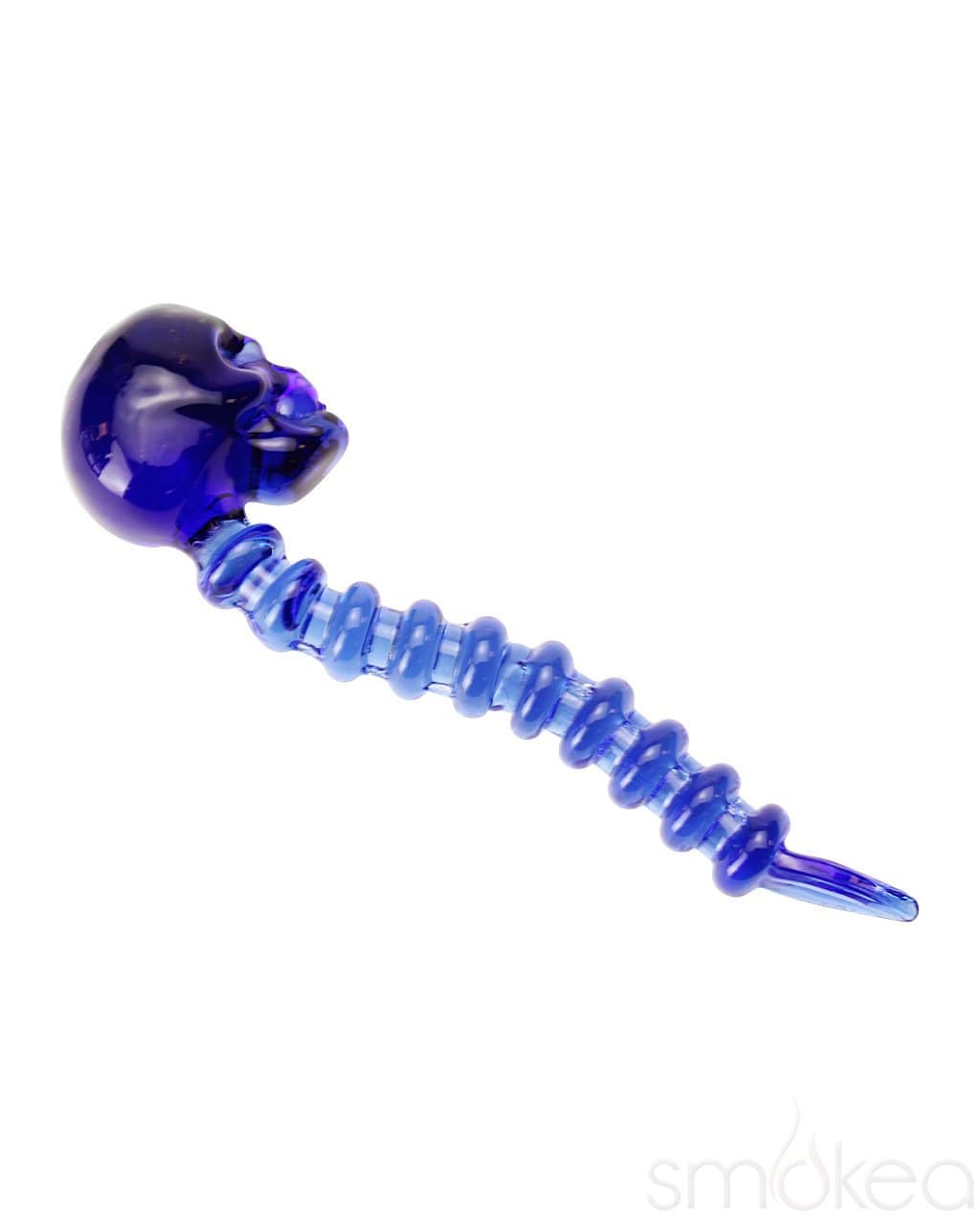 SMOKEA Colored Glass Skull Dab Tool