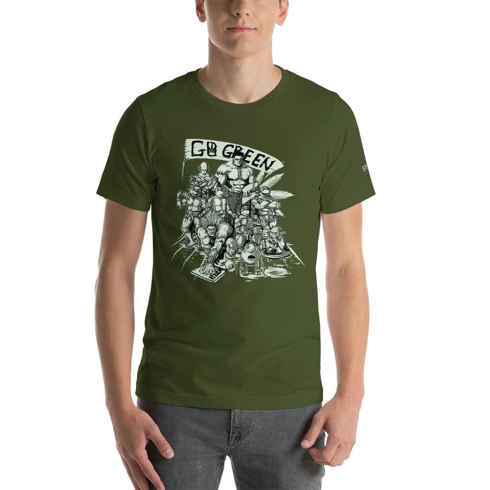 SMOKEA Green Heroes Short-Sleeve Unisex T-Shirt - SMOKEA®