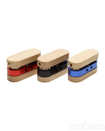 SMOKEA® Rotatable Wood Pocket Pipe