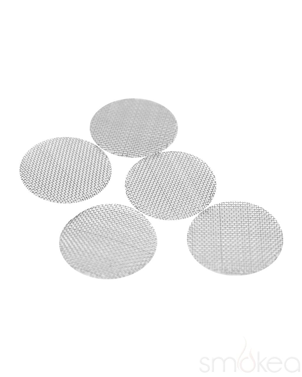 SMOKEA Stainless Steel Pipe Screens (5-Pack)