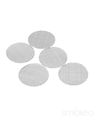 SMOKEA Stainless Steel Pipe Screens (5-Pack)