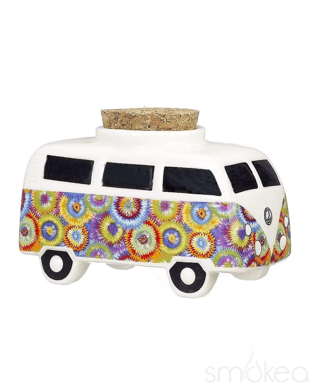 SMOKEA Vintage Flower Bus Stash Jar