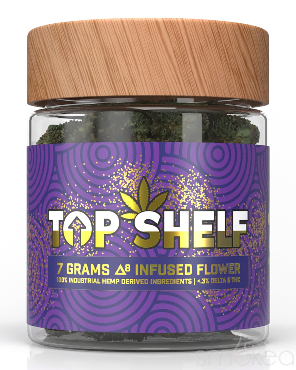 Top Shelf Hemp 7g Delta 8 Infused Flower - Bubba Kush