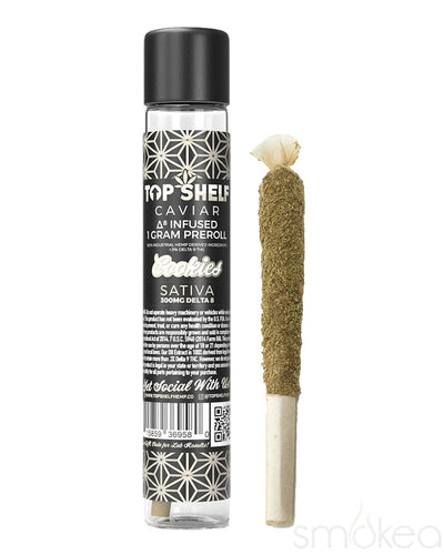 Top Shelf Hemp Delta 8 Caviar Pre-Roll - Cookies