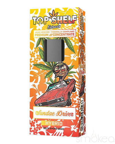Top Shelf Hemp Delta 8 Disposable Vape - Sundae Driver