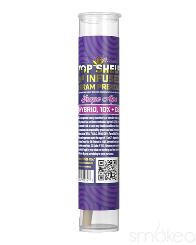 Top Shelf Hemp Delta 8 Infused Pre Roll - Grape Ape