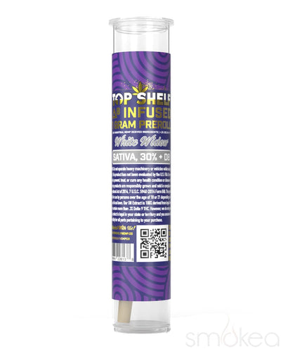 Top Shelf Hemp Delta 8 Infused Pre Roll - White Widow