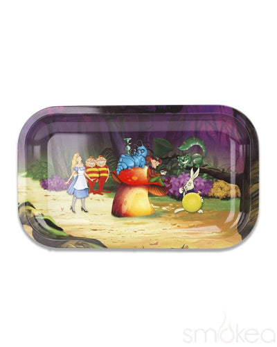 V Syndicate "Alice Mushroom" Metal Rolling Tray Medium