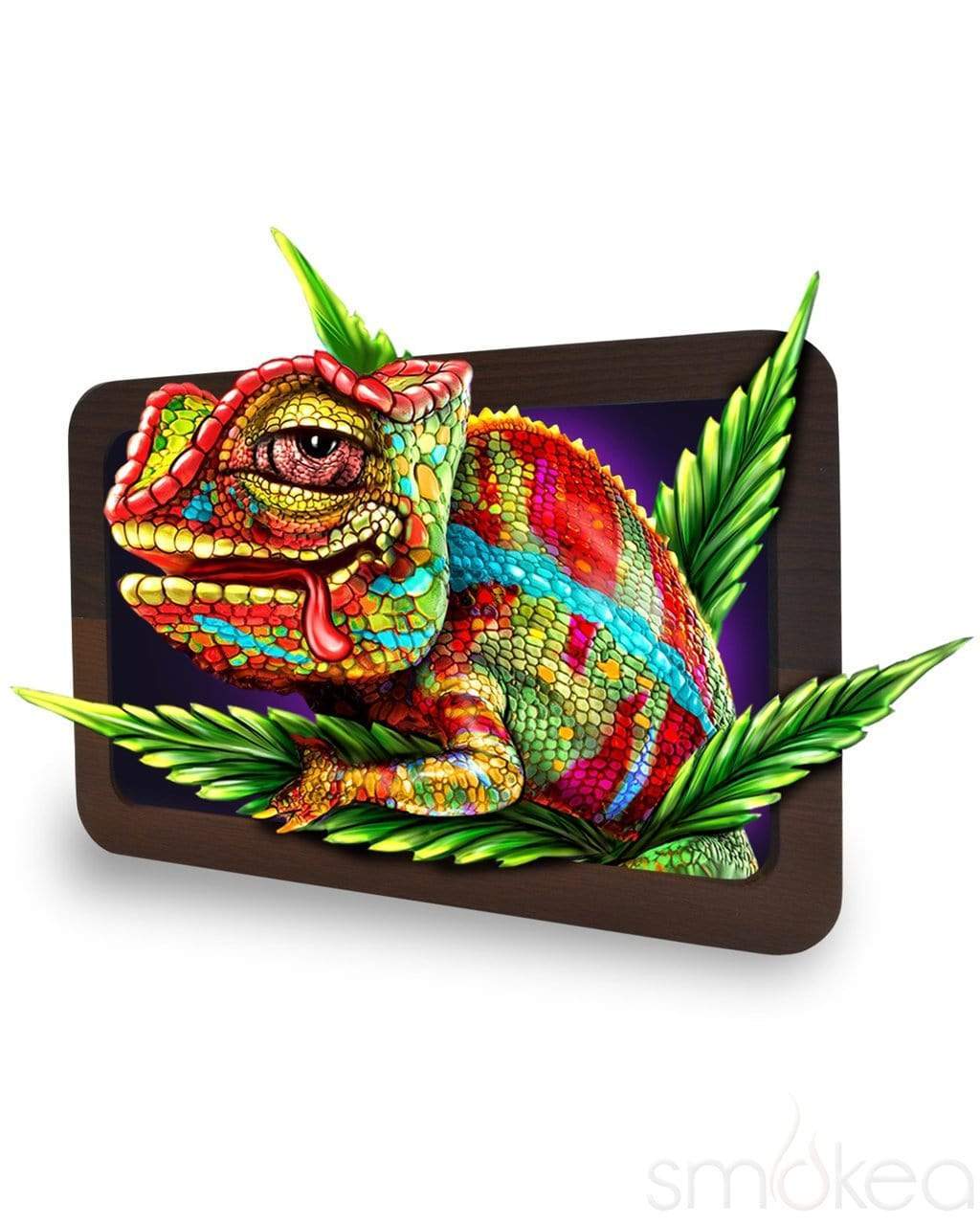 V Syndicate "Cloud 9 Chameleon" High-Def 3D Rolling Tray Medium