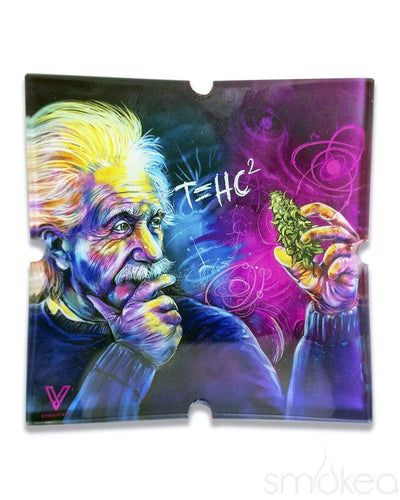 V Syndicate "Einstein Classic" Glass Ashtray