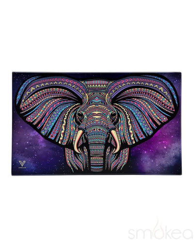 V Syndicate "Elephant" Glass Rolling Tray Medium