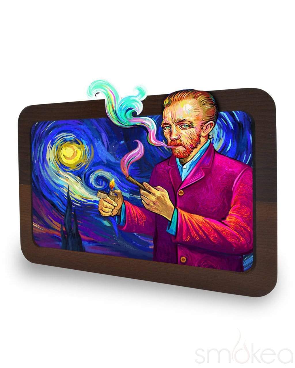 V Syndicate "Smoky Night" High-Def 3D Rolling Tray Medium