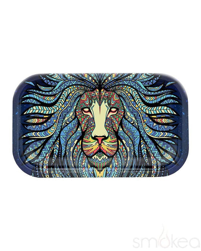 V Syndicate "Tribal Lion" Metal Rolling Tray Medium