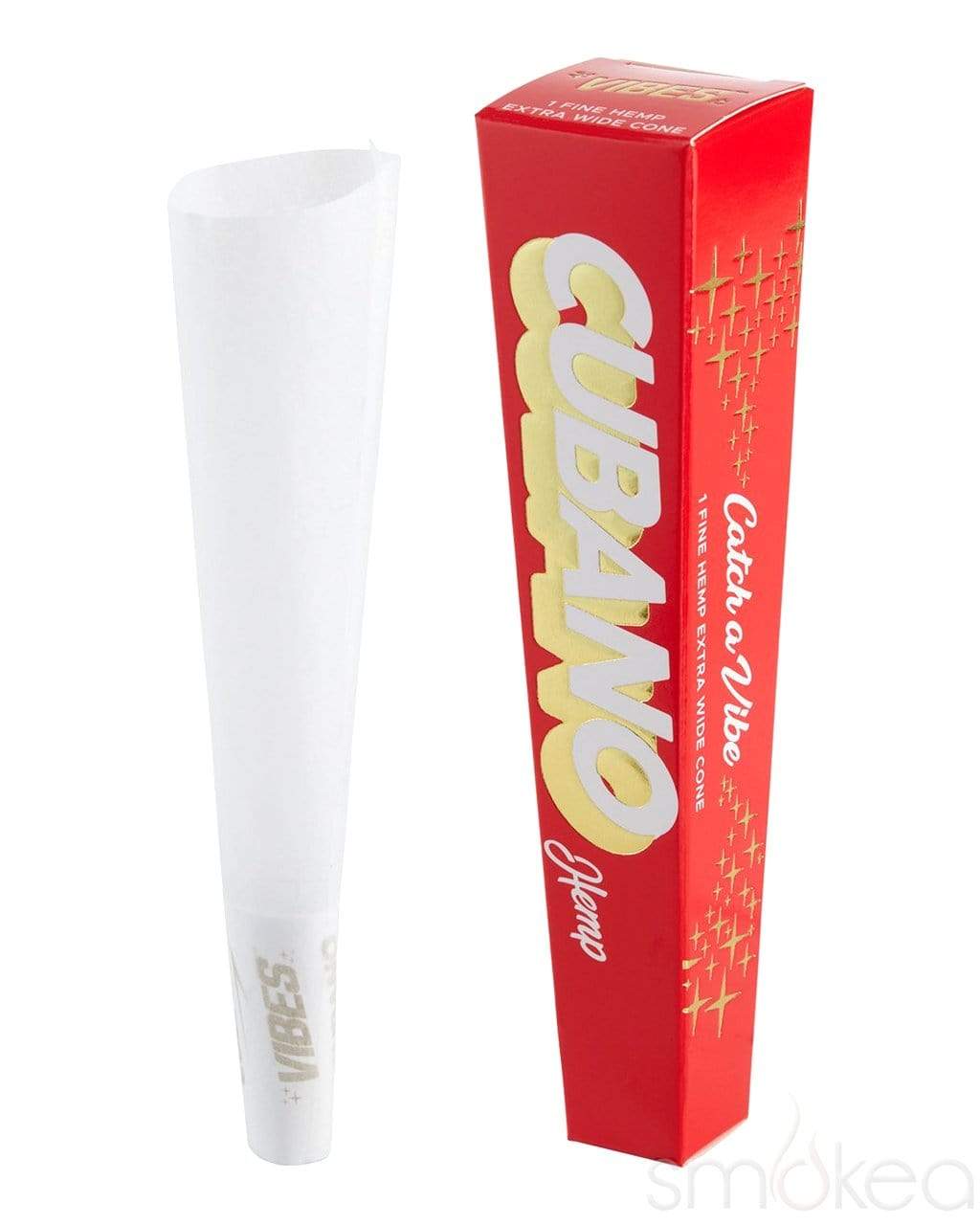 Vibes King Size Hemp Cubano Cone