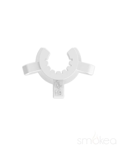 White Rhino 18mm Keck Clip White