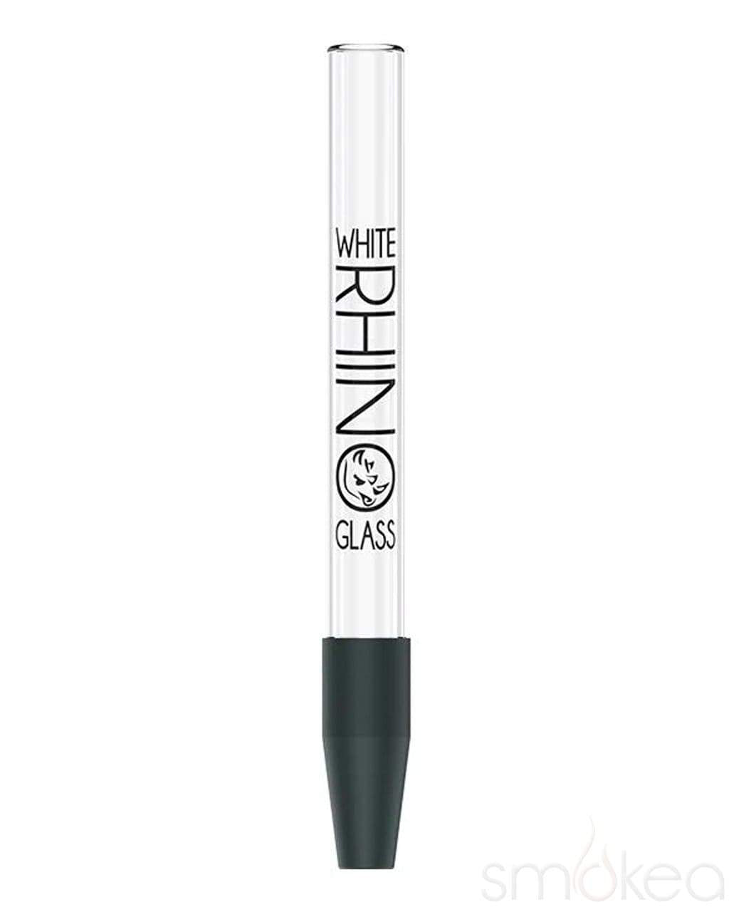 White Rhino Pyrex Glass Straw - SMOKEA®