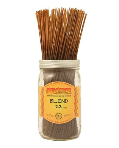 Wild Berry Traditional Incense Sticks (100 Pack) Blend 22