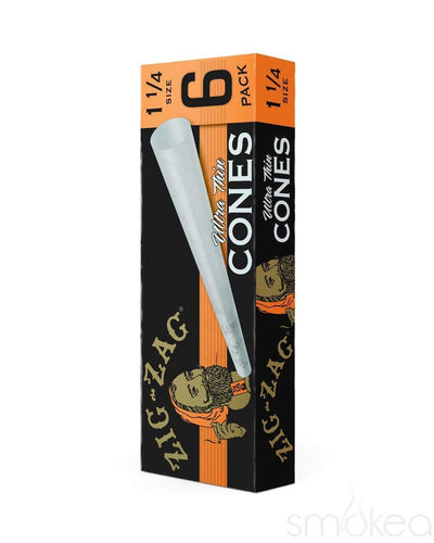 Zig Zag 1 1/4 Pre-Rolled Cones (6-Pack)