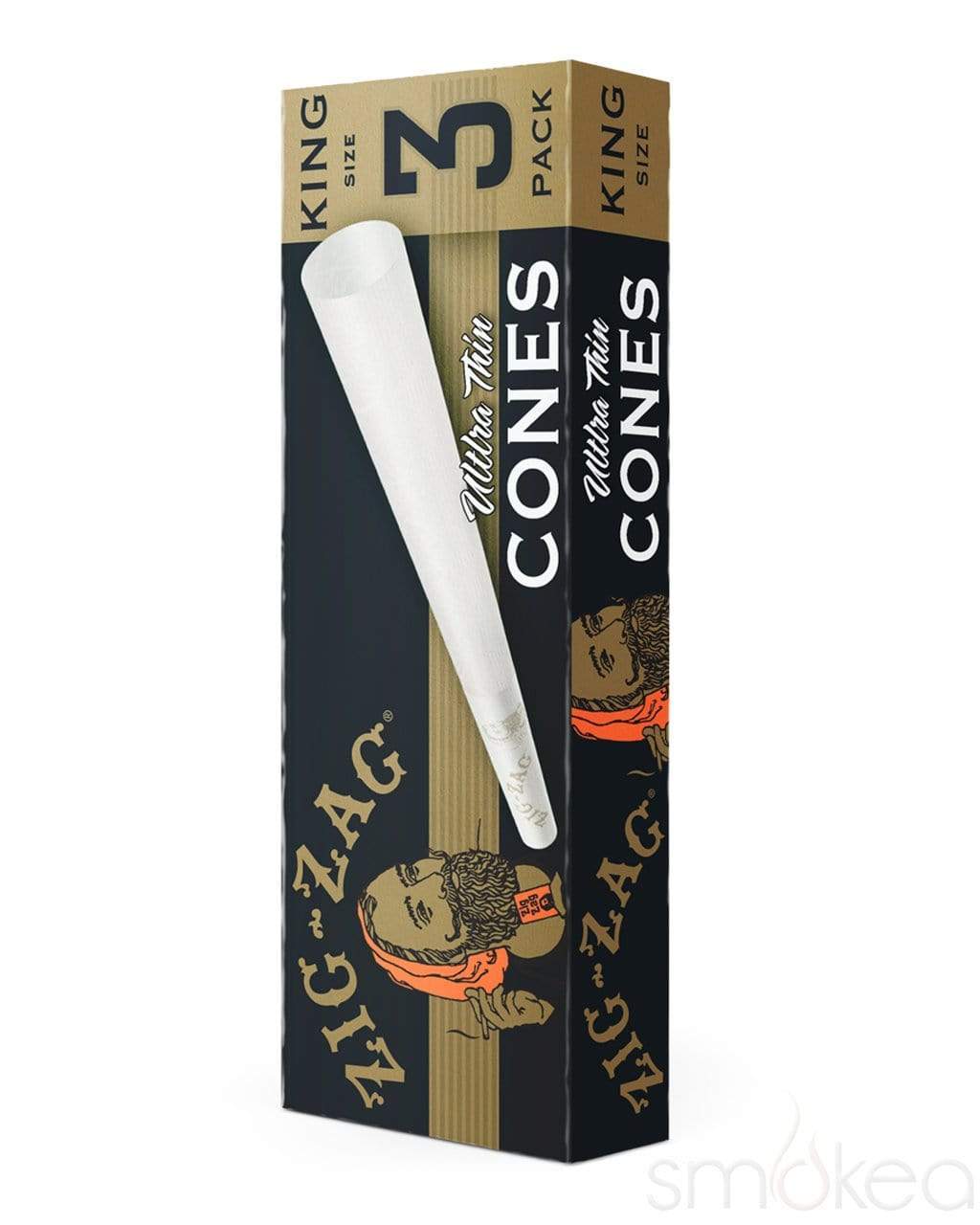 Zig Zag King Size Pre-Rolled Cones (3-Pack)
