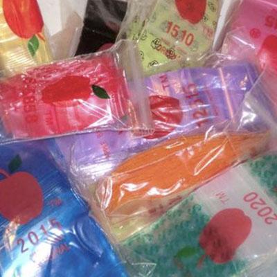 WITUSE 100 pcs/pack 9 Sizes Mini Zip lock Baggies Plastic Packaging Bags  small Plastic zipper bag Packing Storage Bags