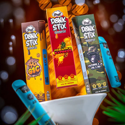 D8nk Stix product image on a multicolored background