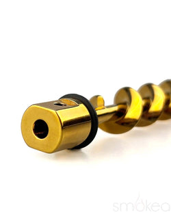 7 Pipe Twisty Glass Blunt Wood