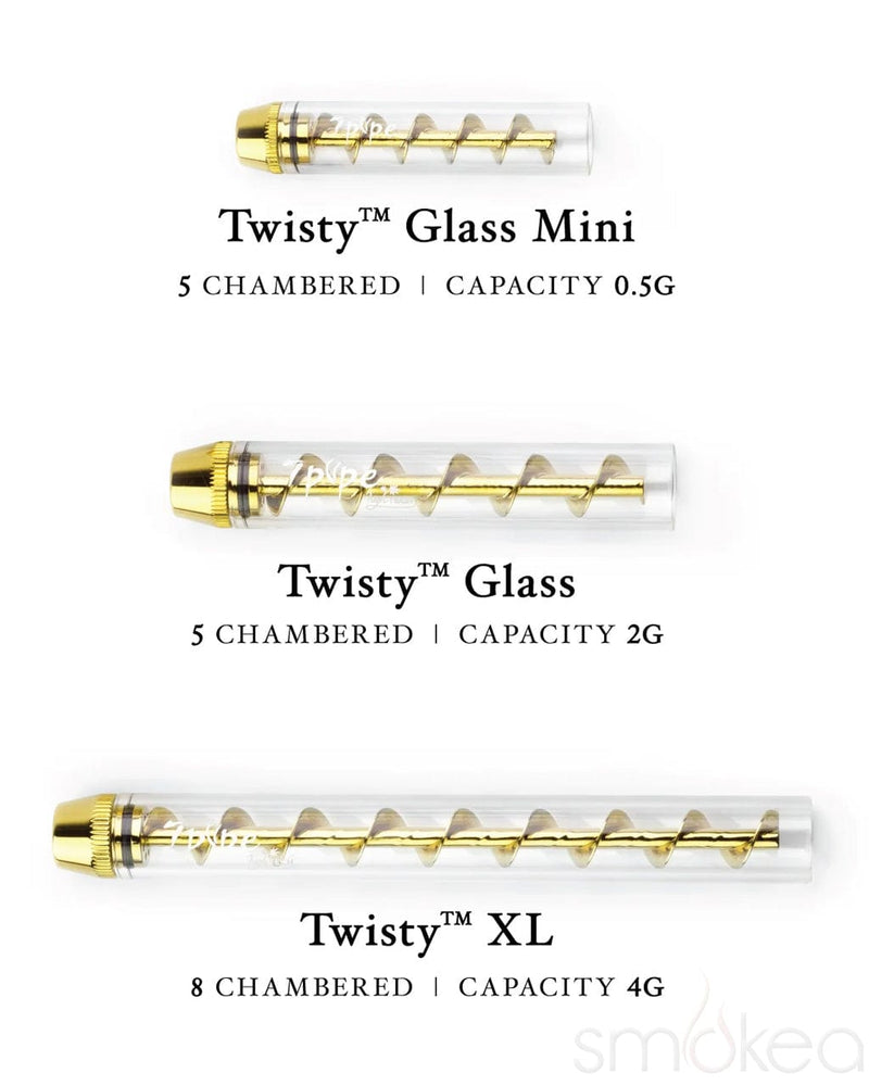 7 Pipe Twisty Glass Blunt XL