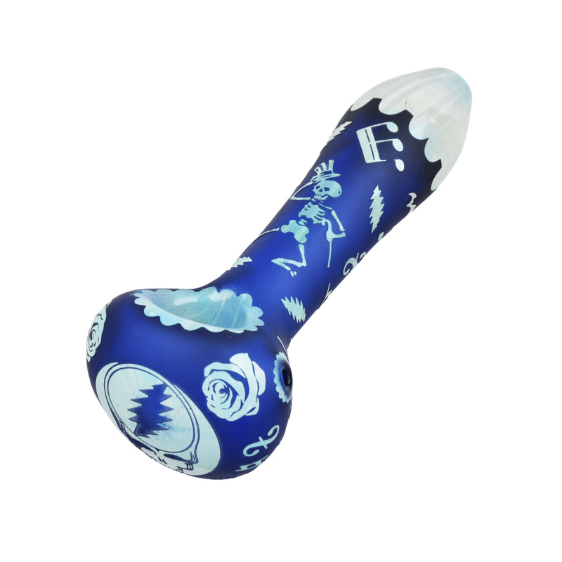 Pulsar x Grateful Dead Etched Spoon Pipe