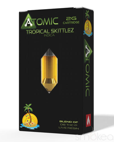 Atomic Delta 2g Delta 8 + THCP Live Resin Cartridge - Tropical Skittlez