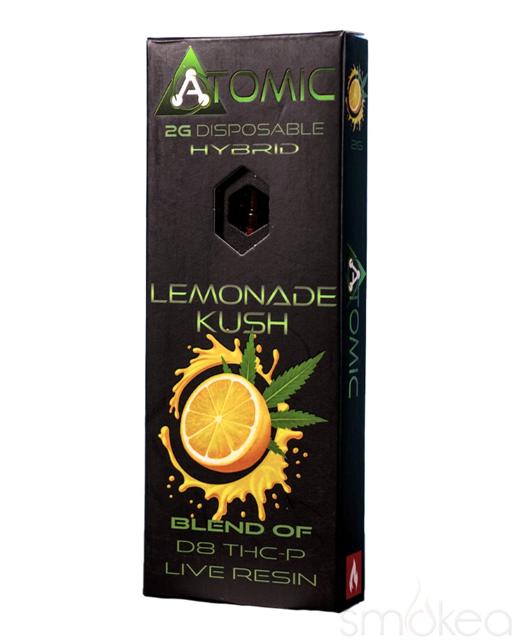 Atomic Delta 2g Delta 8 + THCP Live Resin Vape - Lemonade Kush