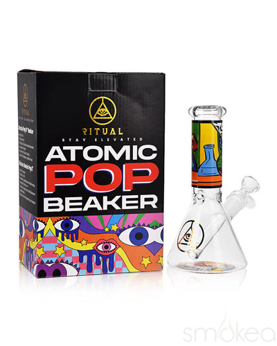 Ritual 8" Atomic Pop "Lips" Beaker Bong