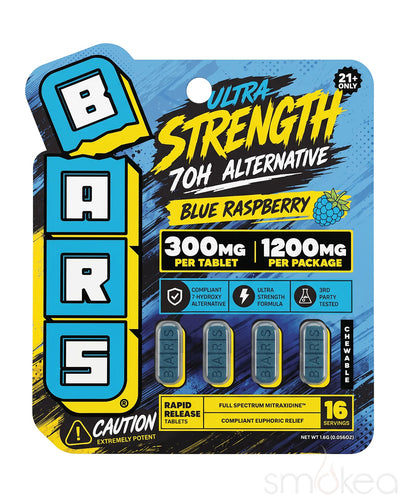 TRE House Bars Ultra Strength Mitraxidine Tablets - Blue Raspberry