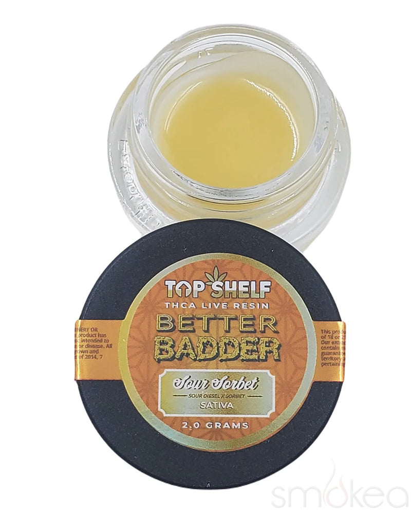 Top Shelf Hemp 2g THCA Live Resin Better Badder - Sour Sorbet