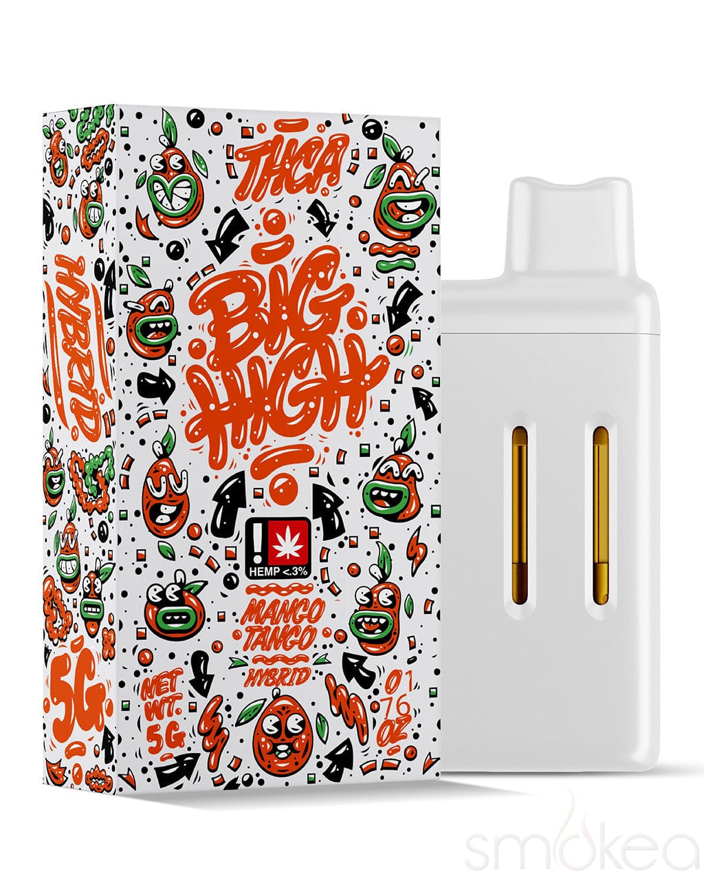 Big High 5g THCA Disposable Vape - Mango Tango Big High 5g THCA Disposable Vape - Mango Tango