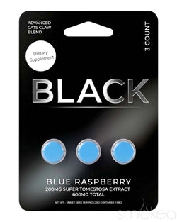 Black Advanced Cat's Claw Blend Tablets - Blue Raspberry