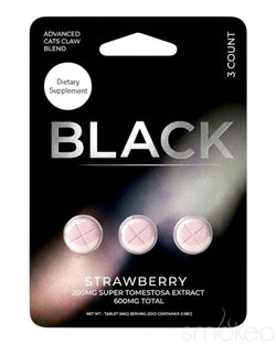 Black Advanced Cat's Claw Blend Tablets - Strawberry
