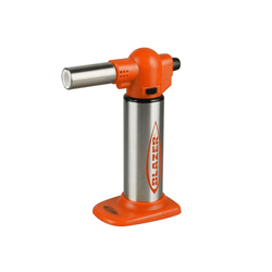 Blazer Big Buddy Butane Torch Lighter Orange-Stainless