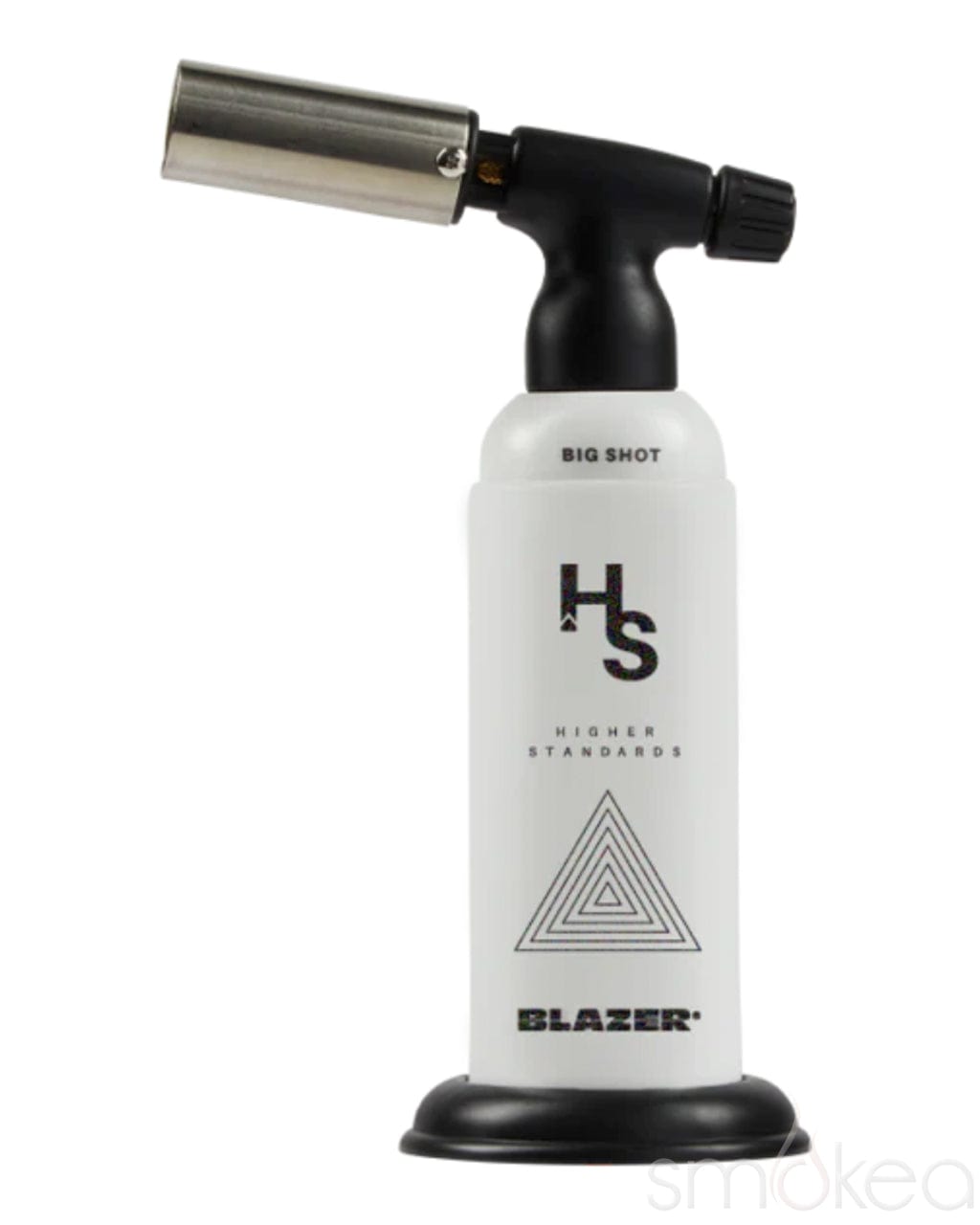 Blazer x Higher Standards Big Shot Butane Torch Lighter White