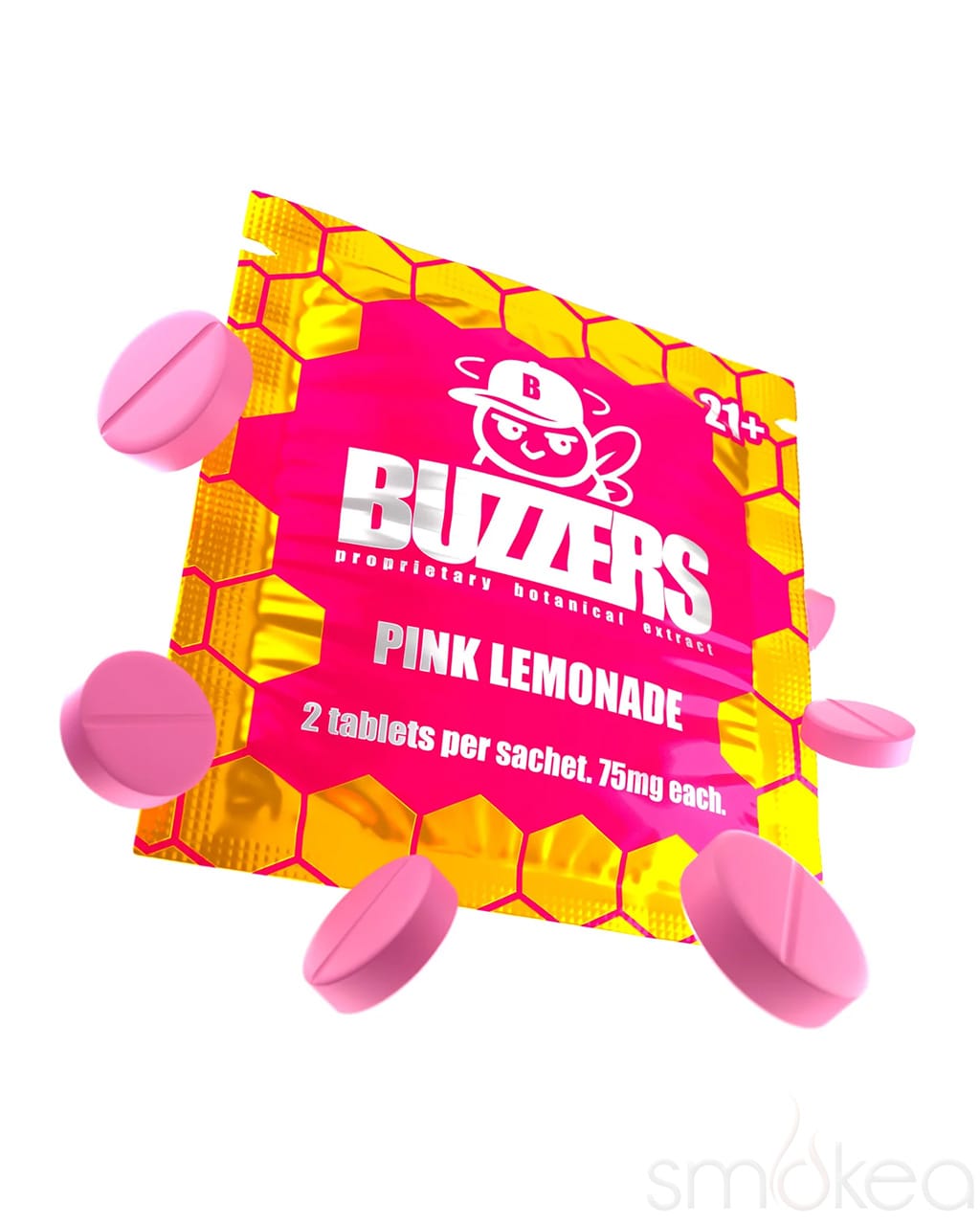Buzzers 150mg Cat's Claw Extract Tablets - Pink Lemonade