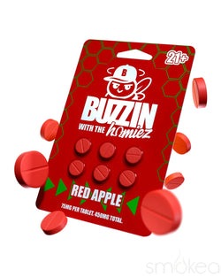 Buzzers 450mg Buzzin' with the Homiez Tablets - Red Apple